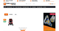 Desktop Screenshot of cablelocatorsandsurvey.com